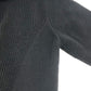 HERMES Serie Button Apparel Knit Long Cardigan, Long Sleeve, V-Neck, Cashmere, Women's, Black