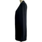 HERMES Serie Button Apparel Knit Long Cardigan, Long Sleeve, V-Neck, Cashmere, Women's, Black