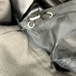 HERMES PT9617 Chesterfield Nylon Hooded Long Coat, Wool, Men's, Greige/Gray