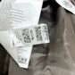 HERMES PT9617 Chesterfield Nylon Hooded Long Coat, Wool, Men's, Greige/Gray