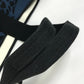 HERMES Shoulder Bag, Leopard Print, Beach Bag, Tote Bag, Canvas, Women's, Navy