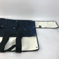 HERMES Shoulder Bag, Leopard Print, Beach Bag, Tote Bag, Canvas, Women's, Navy