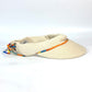 HERMES パイル 帽子 サンバイザー コットン レディース アイボリー系 - brandshop-reference