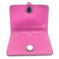 HERMES Dogon Compact Bi-fold Wallet in Taurillon Clemence Leather (Estimated) Rose Purple/Purple