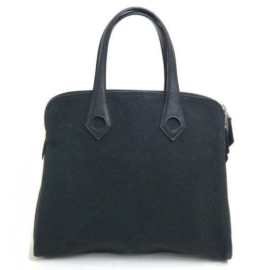 HERMES ビジネスバッグ サックイブーPM サックイブー PM カバン トートバッグ ハンドバッグ トワルアッシュ ユニセックス ブラック