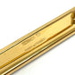 HERMES Takayaki enamel pintuck brooch in gold, metal, for women.