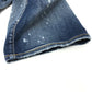 DSQUARED2 S75LB595 Paint/Apparel Denim Pants, Distressed Denim, Cotton, Women's, Blue