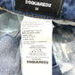 DSQUARED2 S75LB595 Paint/Apparel Denim Pants, Distressed Denim, Cotton, Women's, Blue