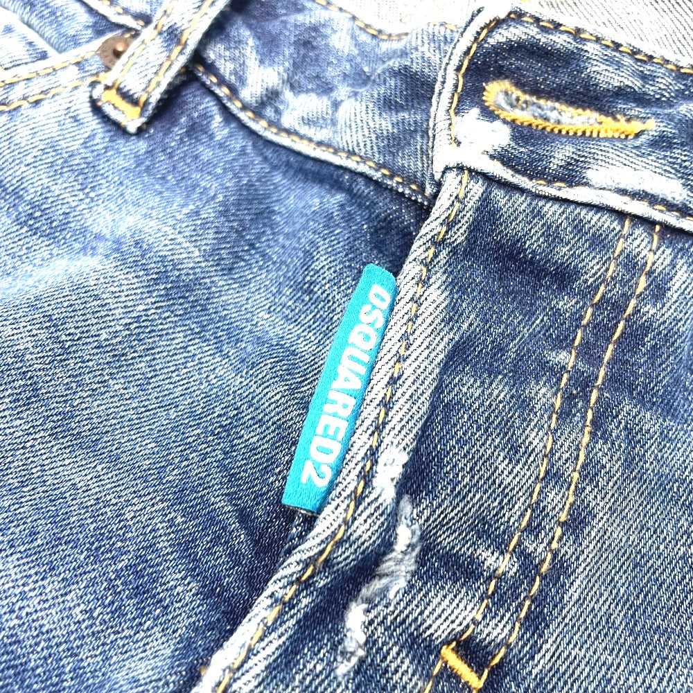 DSQUARED2 S73LA0295 ボトムス アパレル ズボン ジーパン スマーフ コラボ デニムパンツ デニム レディース ブルー