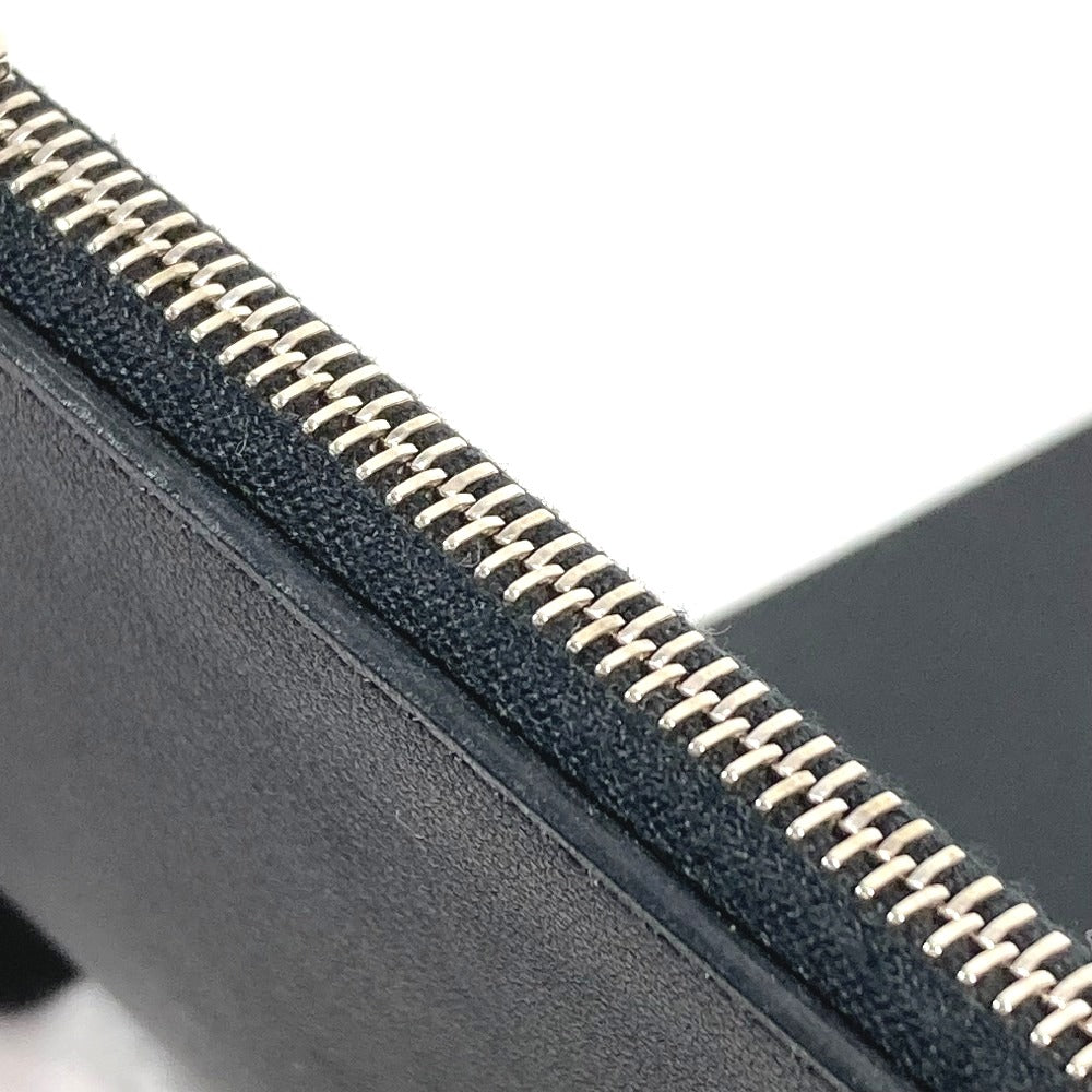 HERMES ステーショナリー ノートパッド 《EAジップ》 PM メモカバー ケース ノートカバー レザー ユニセックス ブラック