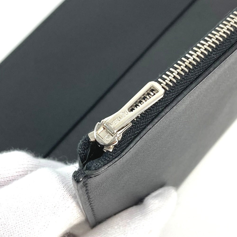 HERMES ステーショナリー ノートパッド 《EAジップ》 PM メモカバー ケース ノートカバー レザー ユニセックス ブラック