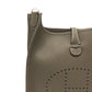 HERMES Evelyne 3PM Trois Crossbody Shoulder Bag in Taurillon Clemence Etoupe Brown