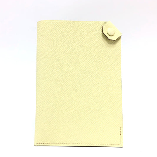 HERMES タルマックPM パスポートケース ケース タルマック パスポートケース エプソン レディース ジョーヌミルトン イエロー