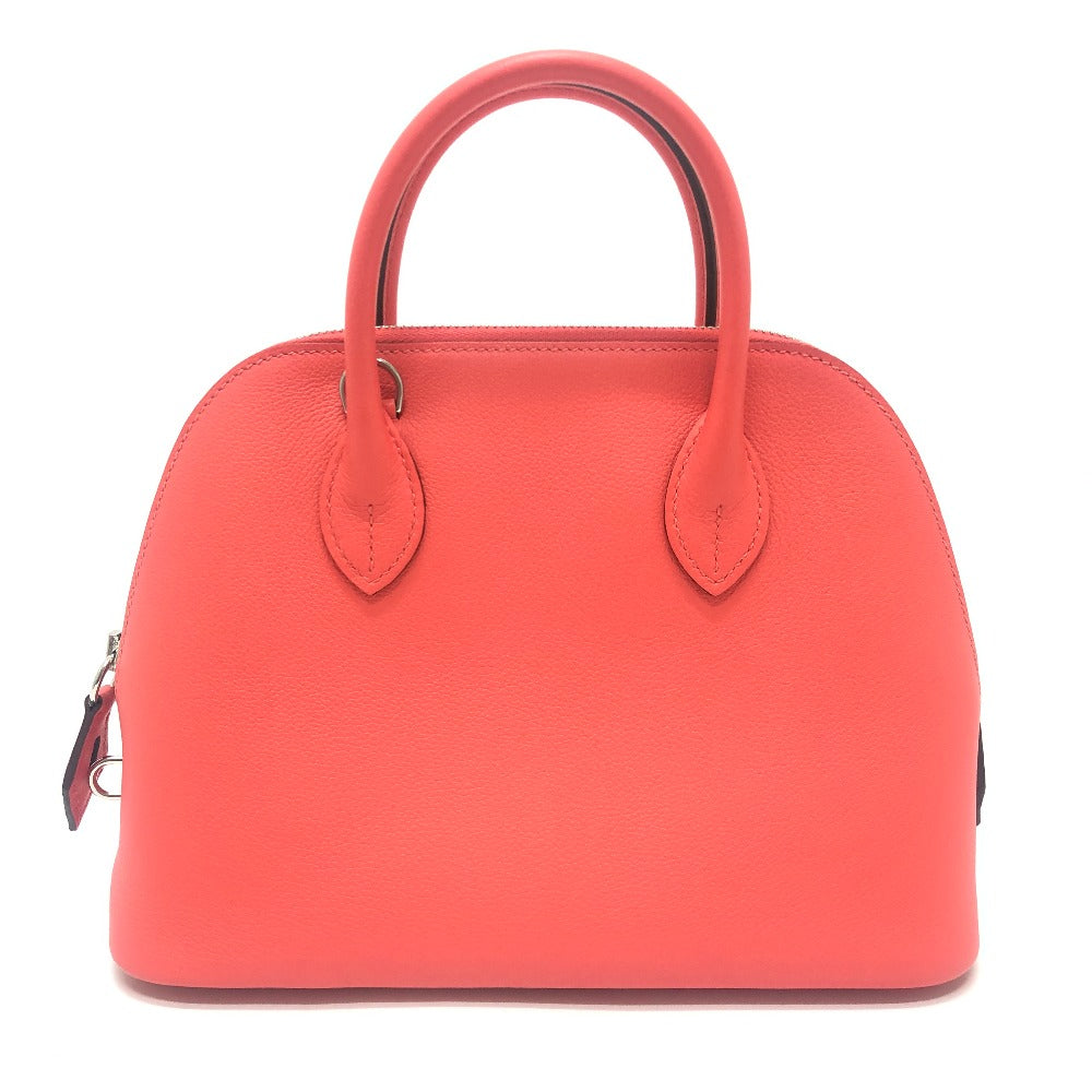 HERMES ボリード1923 25 ヴェルソ 2WAY カバン ショルダーバッグ シルバー金具 ハンドバッグ エバーカラー レディース ローズテキサス