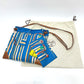 HERMES Silky City PM Crossbody Bag with Pouch, Shoulder Bag, Silk, Women's, Blue