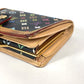 LOUIS VUITTON M92988 Monogram Multicolore Porte-Monnaie Bi-fold Wallet with Clasp Closure, Monogram Multicolore Canvas, Women's, Noir, Black