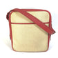HERMES Victoria Square Shoulder Bag, Toile H, Women's, Beige