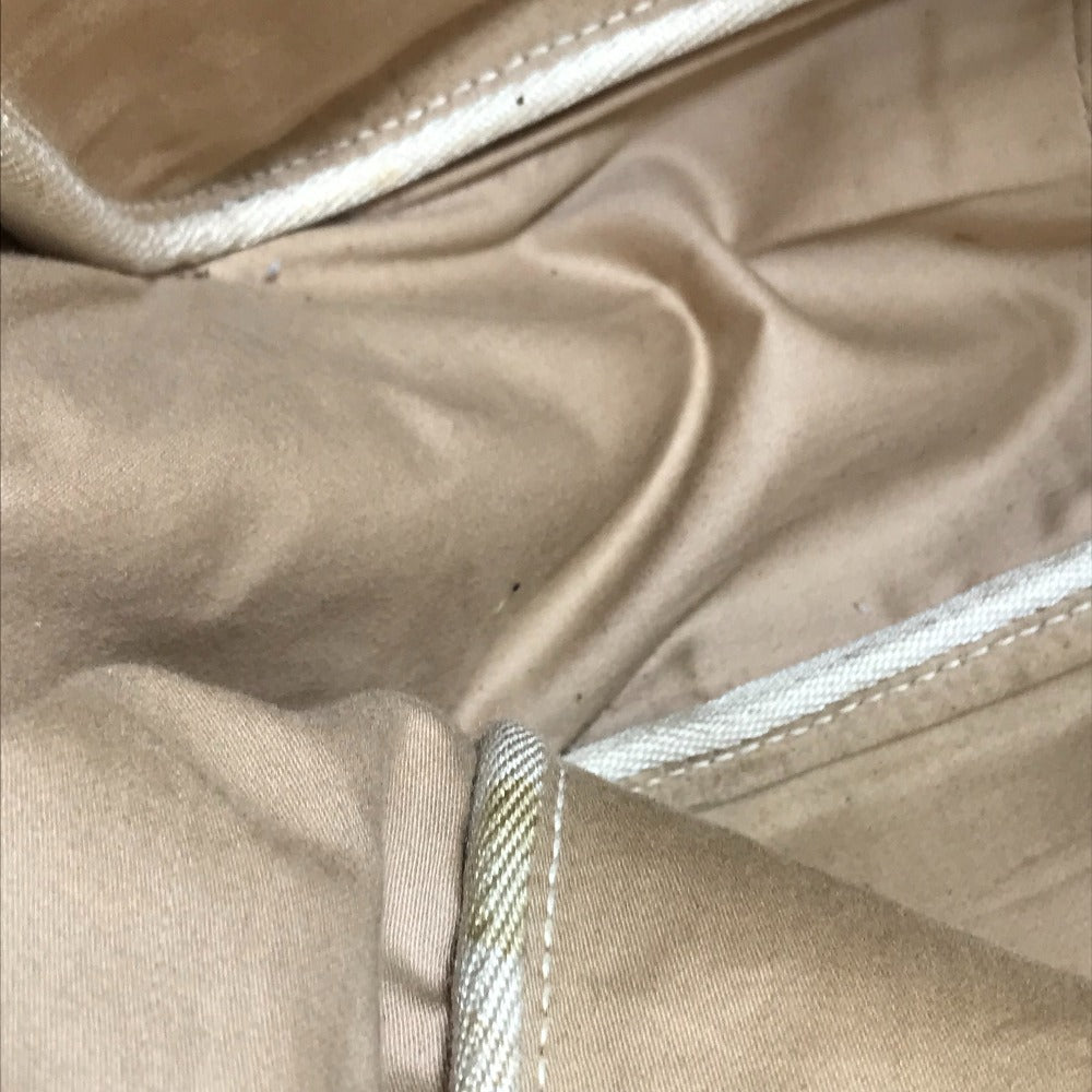 HERMES Victoria Square Shoulder Bag, Toile H, Women's, Beige