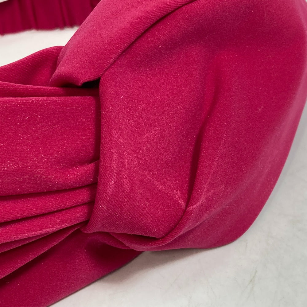 HERMES 2022 Model Eugenia Headband, Hair Accessory, Polyamide, Women's, Pink
