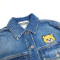 MOSCHINO Teddy Bear Apparel Outerwear Denim Jacket Denim Women's Blue