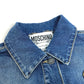 MOSCHINO Teddy Bear Apparel Outerwear Denim Jacket Denim Women's Blue
