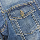 MOSCHINO Teddy Bear Apparel Outerwear Denim Jacket Denim Women's Blue