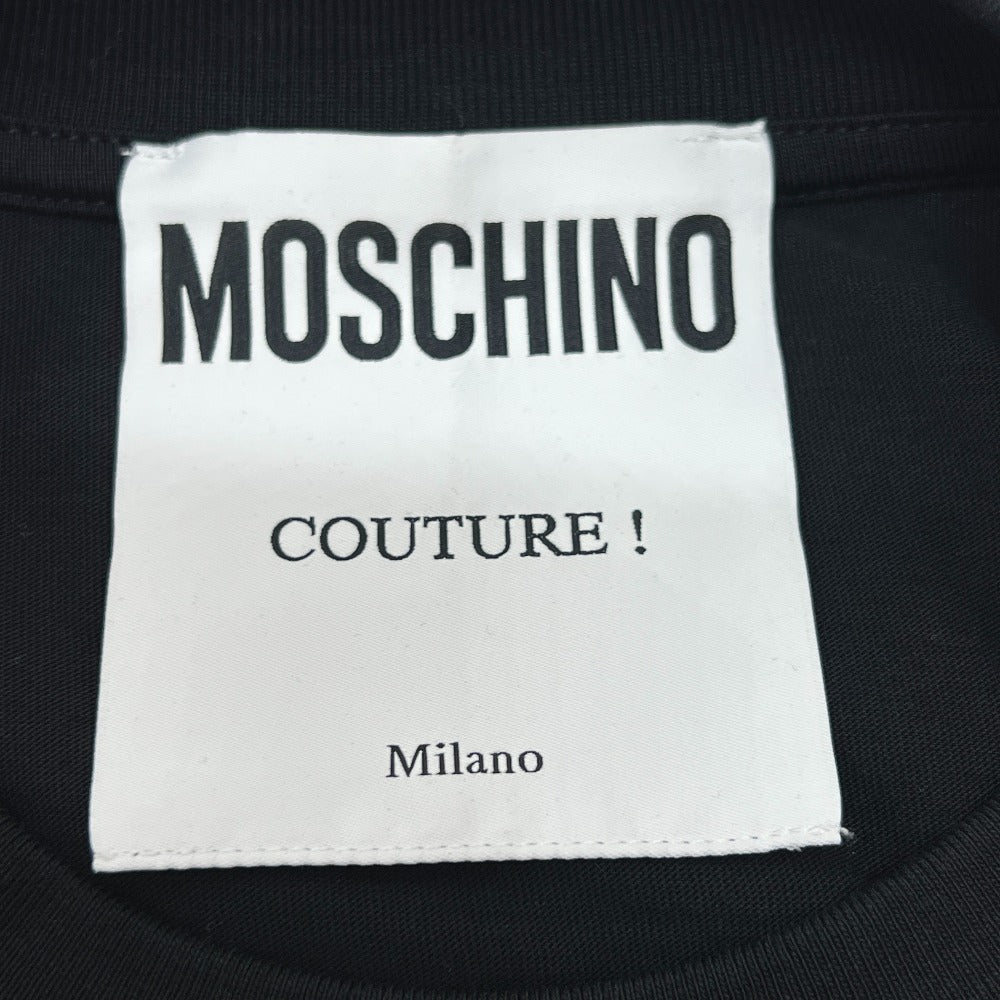 MOSCHINO テディベア アパレル 半袖 Tシャツ 半袖Ｔシャツ コットン レディース ブラック