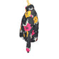 MOSCHINO WT5854203 Floral Padded Down Jacket in Nylon, Black, for Women