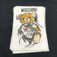 MOSCHINO テディベアプリント アパレル トップス ポロシャツ 半袖Ｔシャツ コットン レディース ブラック