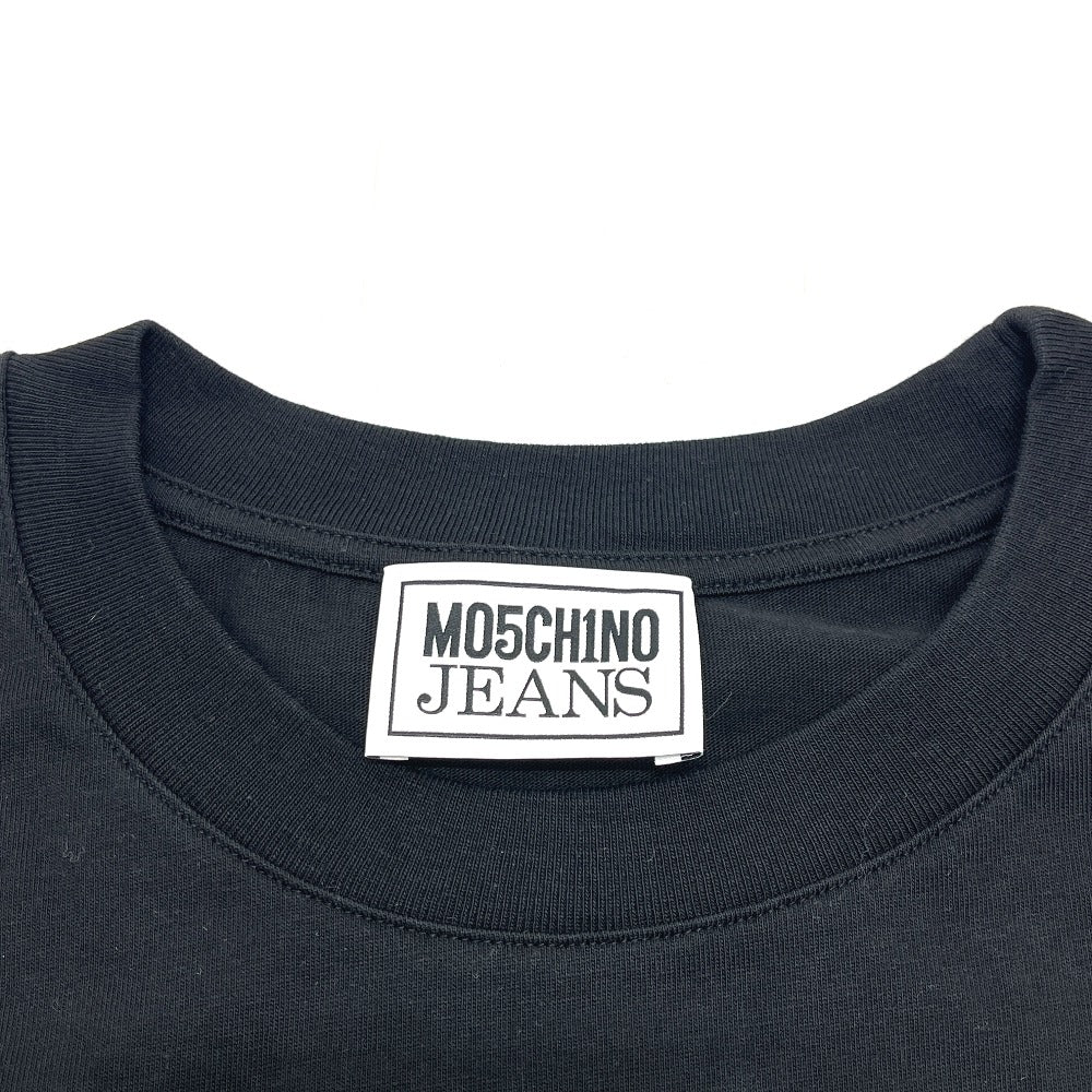 MOSCHINO 251K2A07143732 MOSCHINO JEANS Print Apparel Short Sleeve T-Shirt Short sleeve T-shirt cotton Black/White Used