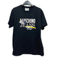 MOSCHINO 251K1A07113229 Moschino jeans Print apparel Short sleeve T-shirt cotton Black Used