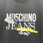 MOSCHINO 251K1A07113229 Moschino jeans Print apparel Short sleeve T-shirt cotton Black Used