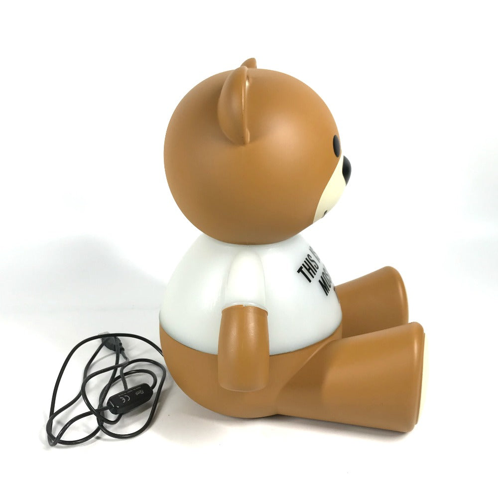 MOSCHINO Kartell Teddy Bear Lamp, Lighting, Toy, Interior Decor, Resin, Women's, Brown