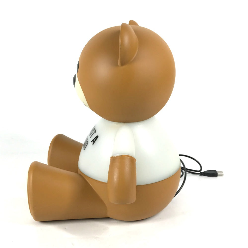 MOSCHINO Kartell Teddy Bear Lamp, Lighting, Toy, Interior Decor, Resin, Women's, Brown