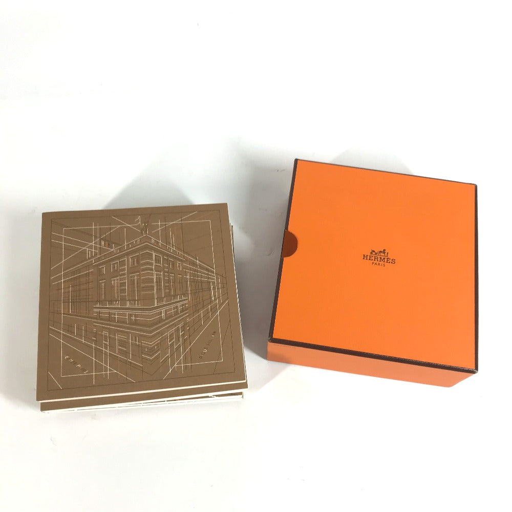 HERMES パズルノ－ト 10冊セット ステーショナリー ノート メモ帳 インテリア ノートブック 紙 レディース ブラウン