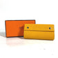 HERMES Roll Notebook, Cailler-Ruhle, Notepad, Stationery, Notebook, Leather, Unisex, Yellow