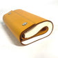 HERMES Roll Notebook, Cailler-Ruhle, Notepad, Stationery, Notebook, Leather, Unisex, Yellow