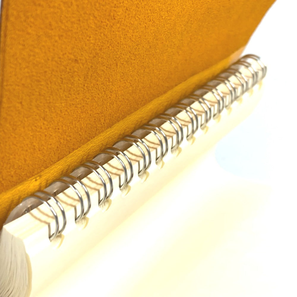 HERMES Roll Notebook, Cailler-Ruhle, Notepad, Stationery, Notebook, Leather, Unisex, Yellow