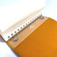 HERMES Roll Notebook, Cailler-Ruhle, Notepad, Stationery, Notebook, Leather, Unisex, Yellow