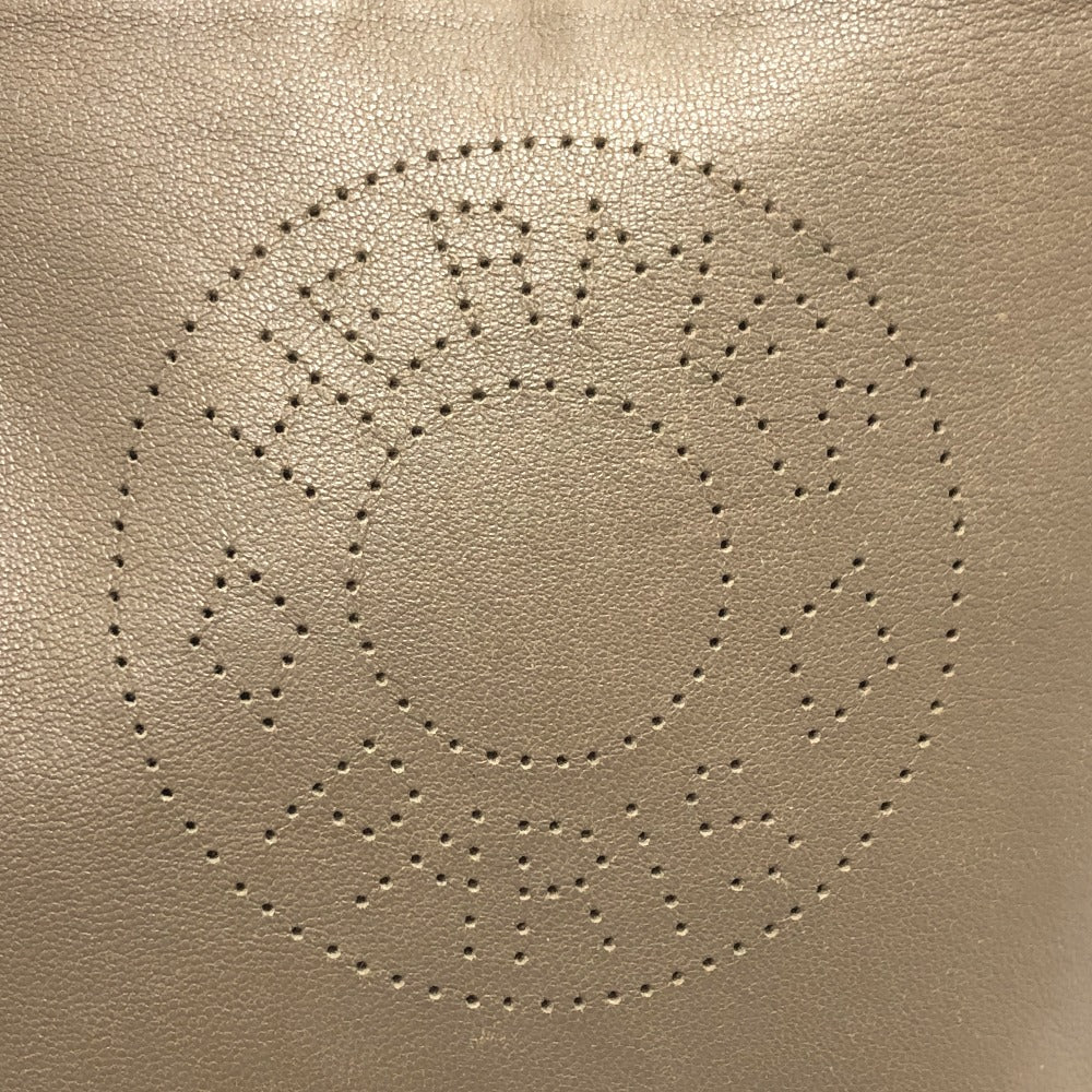 HERMES クルードセル ショルダーバッグ レザー レディース エトゥープ ブラウン