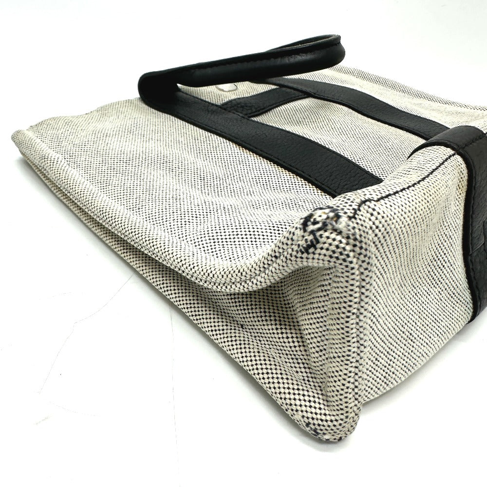 HERMES Sac Arne PM Handbag/Tote Bag Toile H Women's Gray