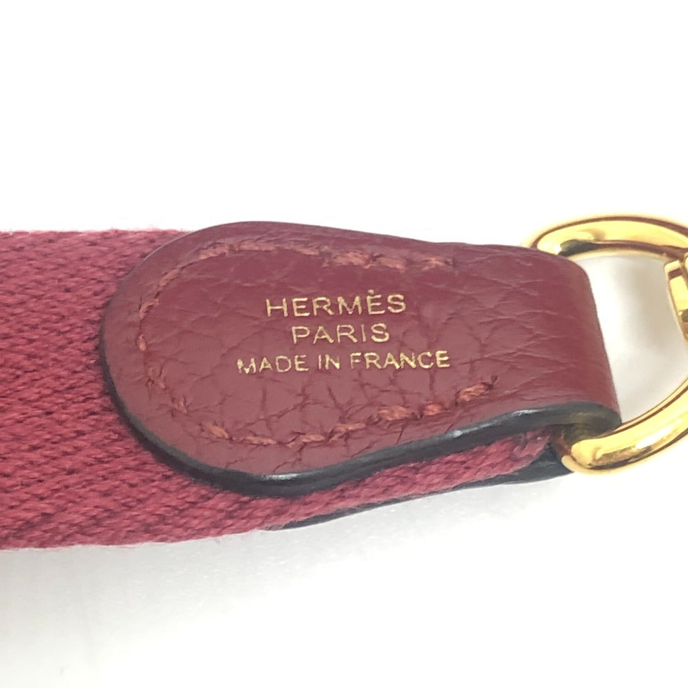 HERMES Evelyn TPM Evelyn TPM 16 Crossbody bag GoldHardware Shoulder Bag Taurillon Clemence Rouge Ash Red Used