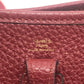 HERMES Evelyn TPM Evelyn TPM 16 Crossbody bag GoldHardware Shoulder Bag Taurillon Clemence Rouge Ash Red Used