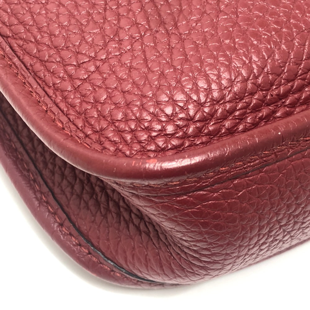 HERMES Evelyn TPM Evelyn TPM 16 Crossbody bag GoldHardware Shoulder Bag Taurillon Clemence Rouge Ash Red Used