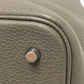HERMES Picotin Lock MM Picotin MM Silver Hardware Bag Handbag Taurillon Clemence Leather Women's Etoupe Grey