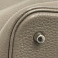 HERMES Picotin Lock MM Picotin MM Silver Hardware Bag Handbag Taurillon Clemence Leather Women's Etoupe Grey