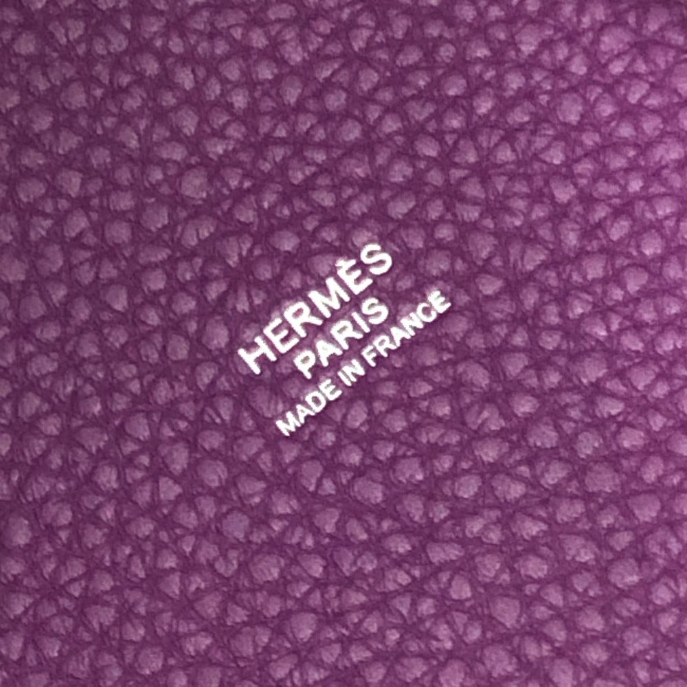 HERMES ピコタンロックPM ピコタンロック PM ハンドバック バック カバン ピコタン ハンドバッグ レザー レディース アネモネ パープル