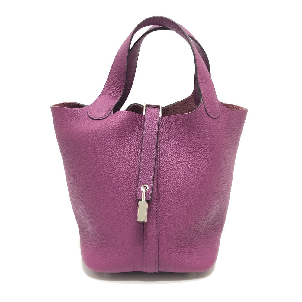 HERMES ピコタンロックPM ピコタンロック PM ハンドバック ピコタン バック カバン ハンドバッグ トゴ レディース アネモネ パープル