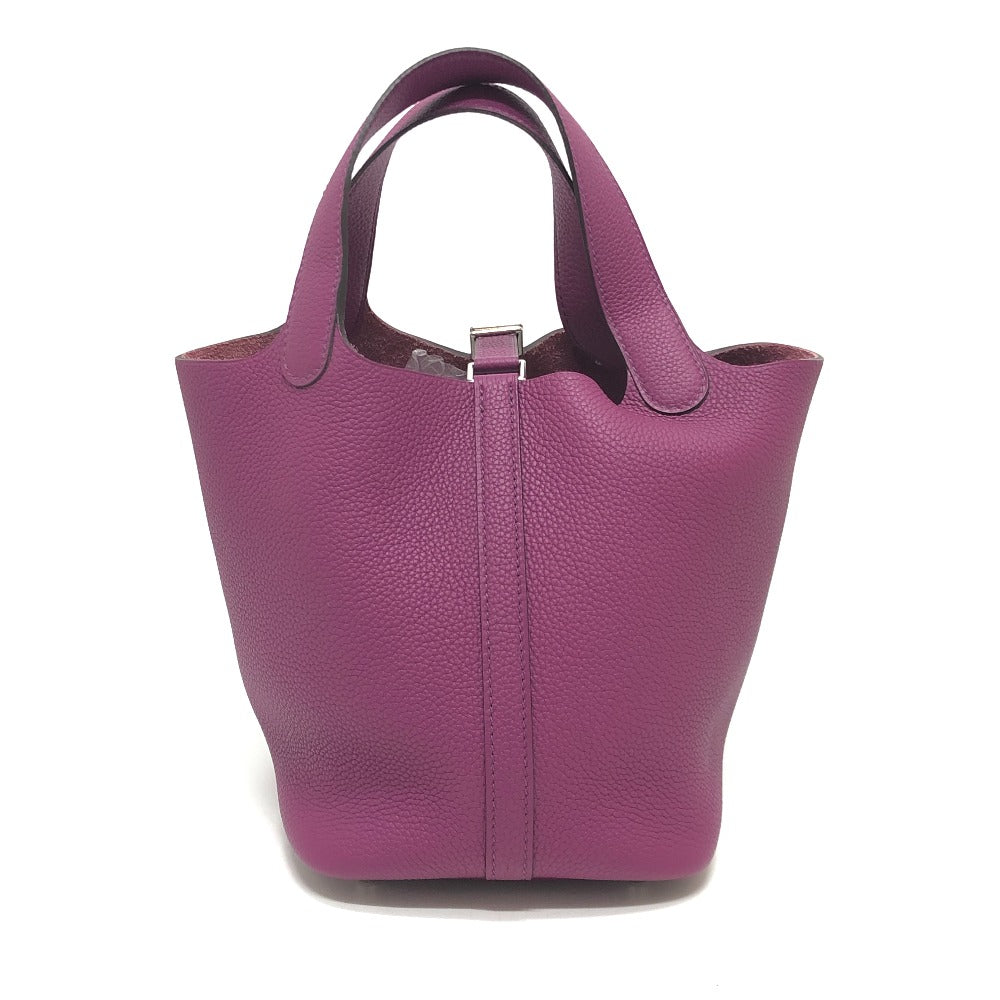 HERMES ピコタンロックPM ピコタンロック PM ハンドバック ピコタン バック カバン ハンドバッグ トゴ レディース アネモネ パープル