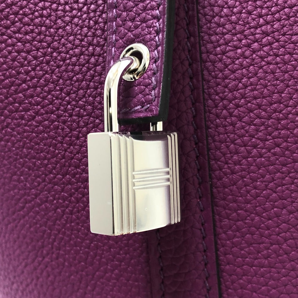HERMES ピコタンロックPM ピコタンロック PM ハンドバック ピコタン バック カバン ハンドバッグ トゴ レディース アネモネ パープル
